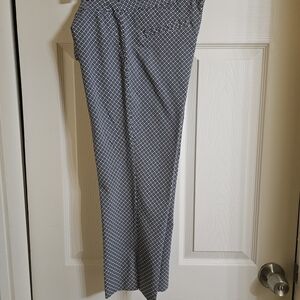 Cynthia Rowley Black and White Patterned Capris